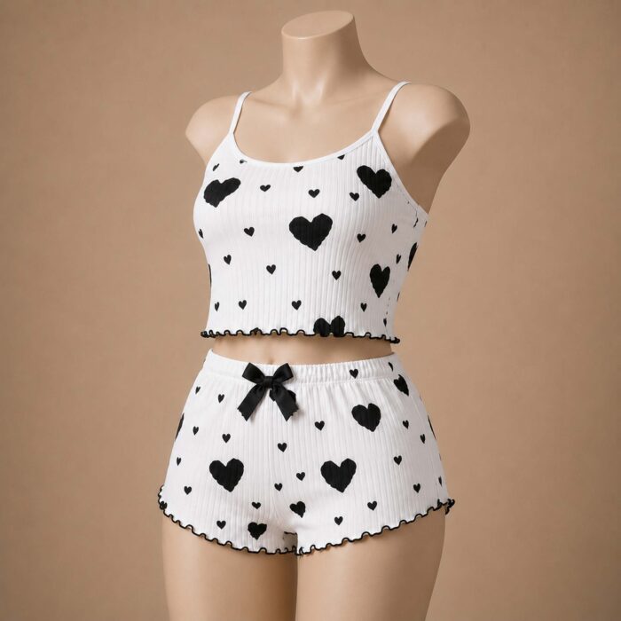 Night Wear Black Heart